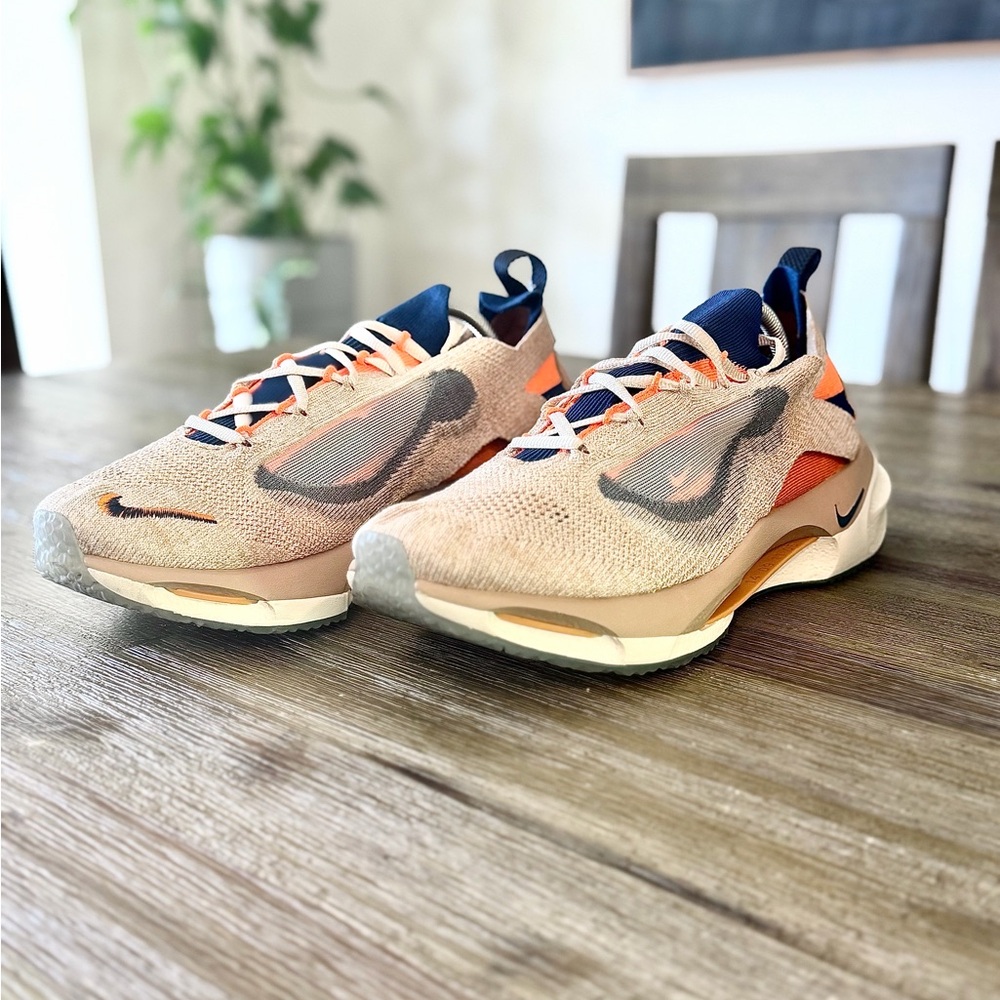 Men’s Size 12, Nike Spark Flyknit, Lifestyle Sneaker, Hemp Total Orange